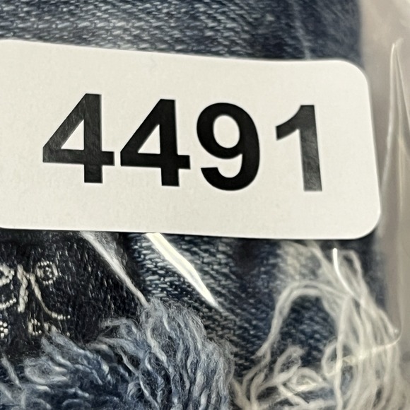 Silver Jeans Womens 30 Blue Girlfriend Skinny Super Stretch Ripped Denim - Picture 14 of 14